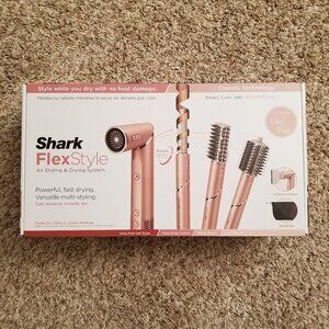 NEW Shark Flex Style Air Styling System Pearl Pink